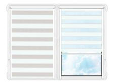 Рулонные кассетные шторы День Ночь римини 15 цена. Купить в «Мастерская Жалюзи»